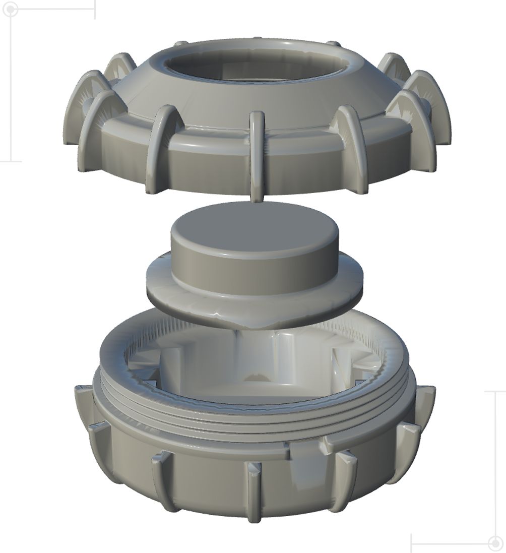 VS-50 Mine STL Files 1 VS-50 Mine STL Files